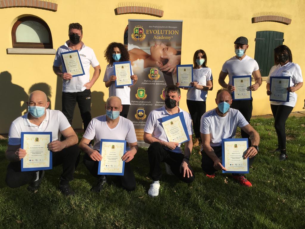 certificazioni rilasciate al corso di anatomia palpatoria a Padova