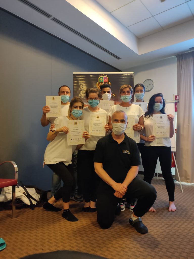 Certificazioni rilasciate al corso di riflessologia plantare a Catania