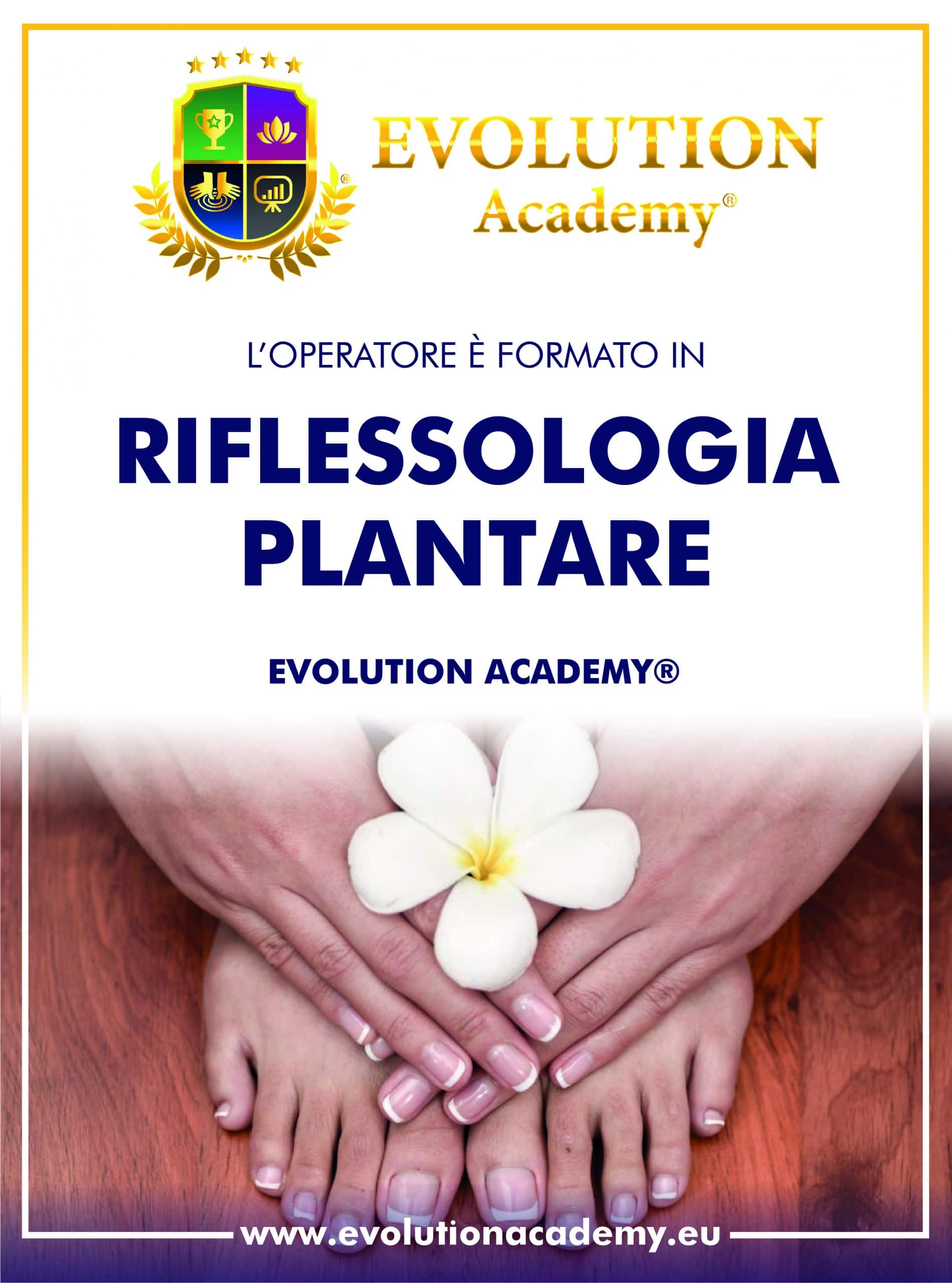 Poster del corso di riflessologia plantare