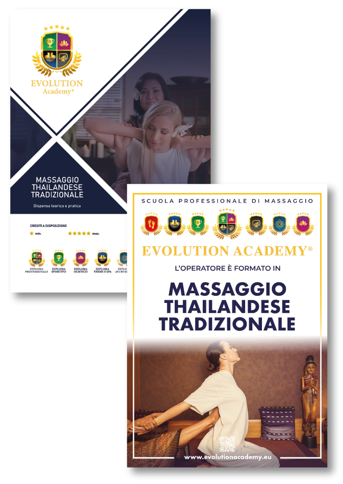 Corso Massaggio Thailandese - Materiale Didattico Evolution Academy®