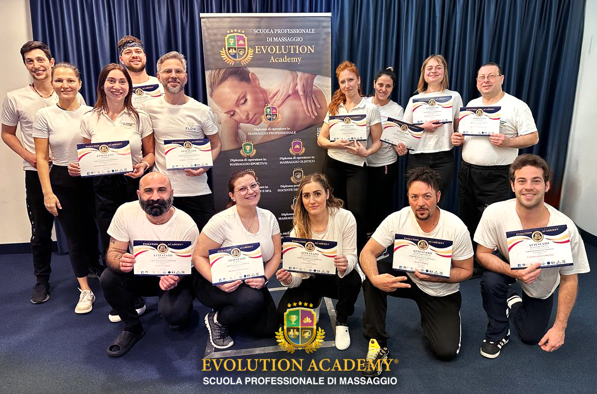 corso massaggio sportivo torino Evolution Academy®
