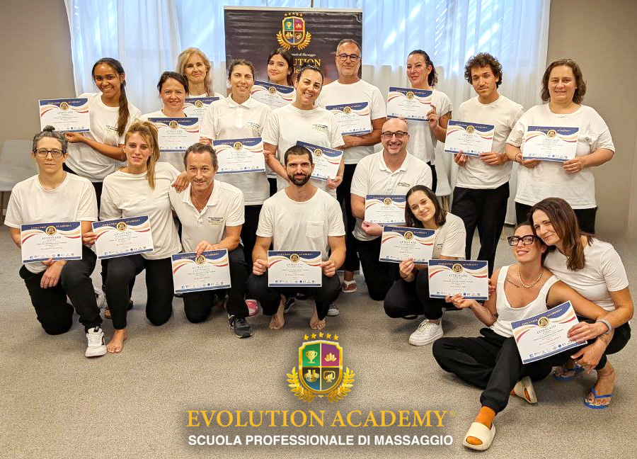 Corso di massaggio base Potenza di Evolution Academy®