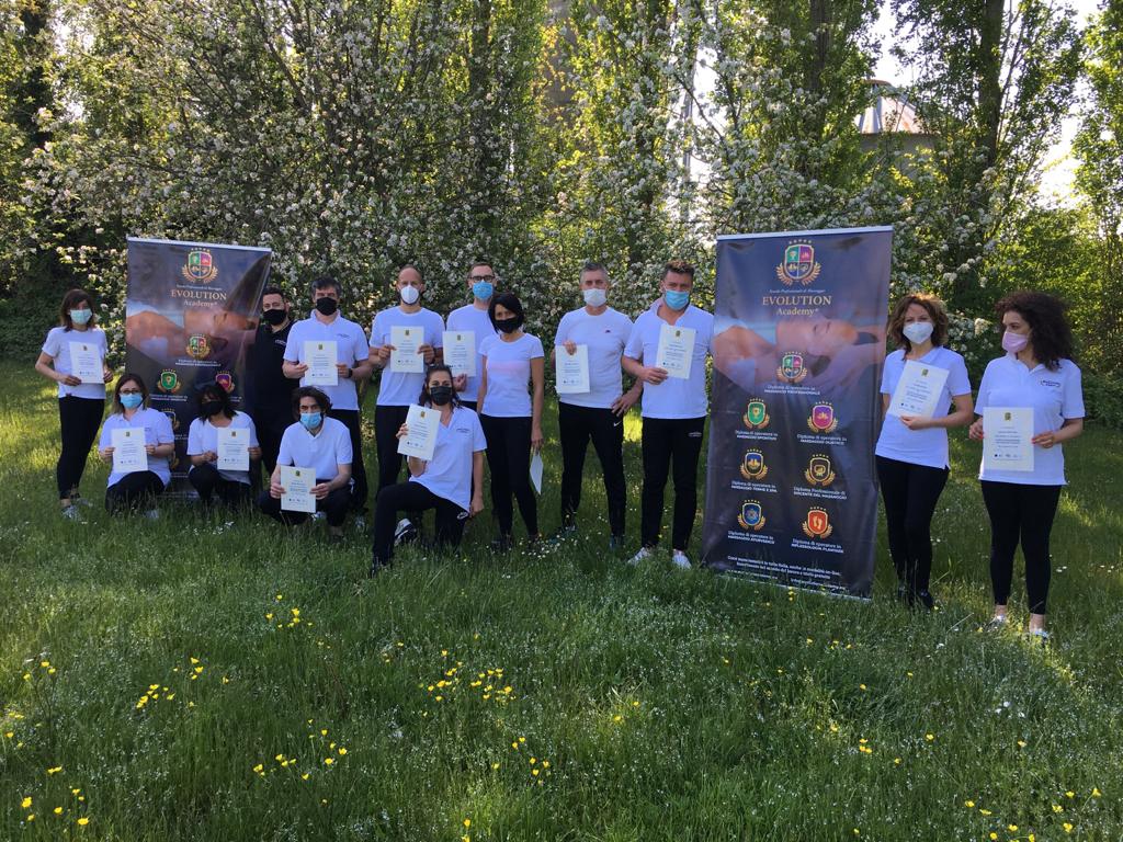 Certificazioni rilasciate al corso di riflessologia plantare elemento metallo