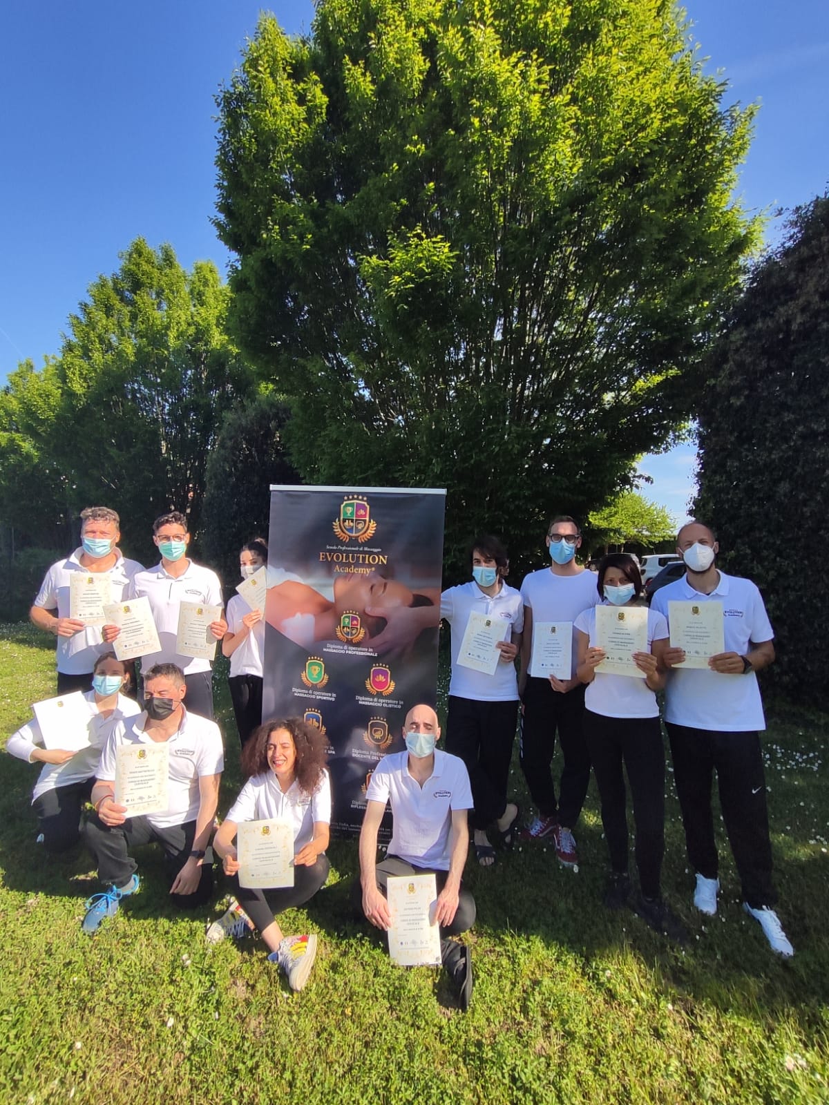 Materiali e certificazioni rilasciate al corso di anatomia palpatoria L'aquila