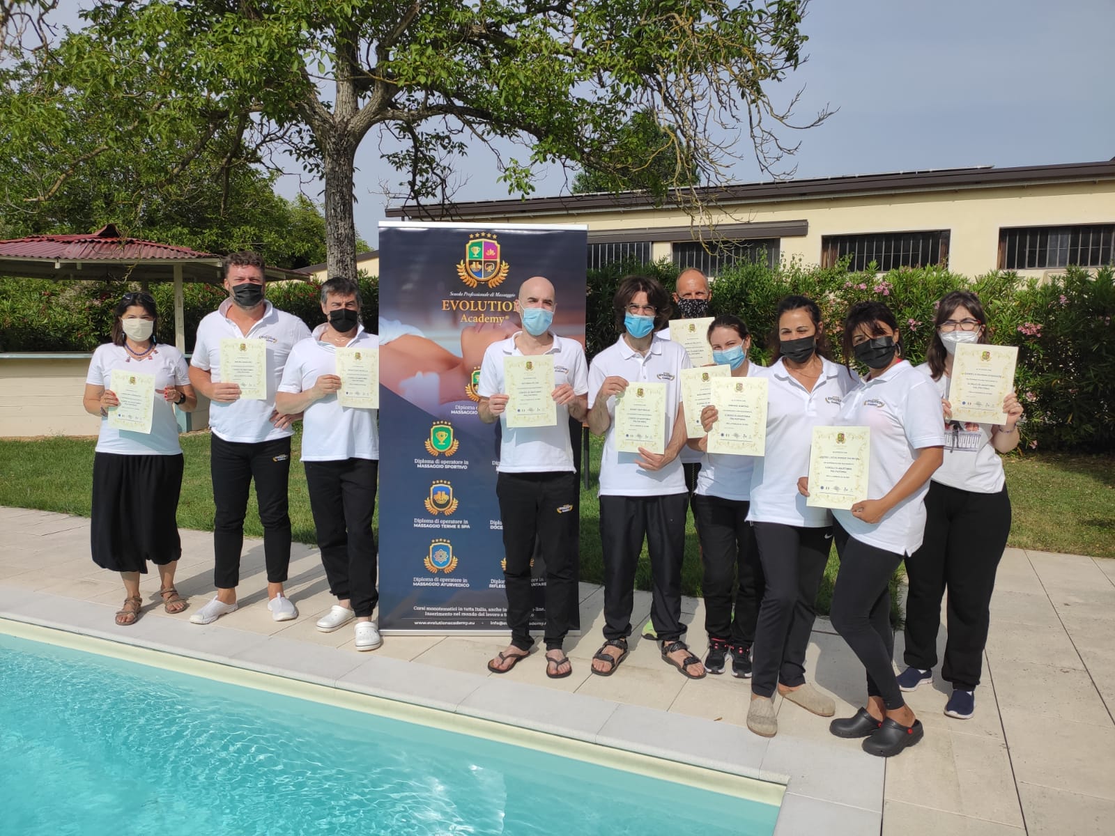 Certificazioni rilasciate al corso di massaggio californiano a Bergamo