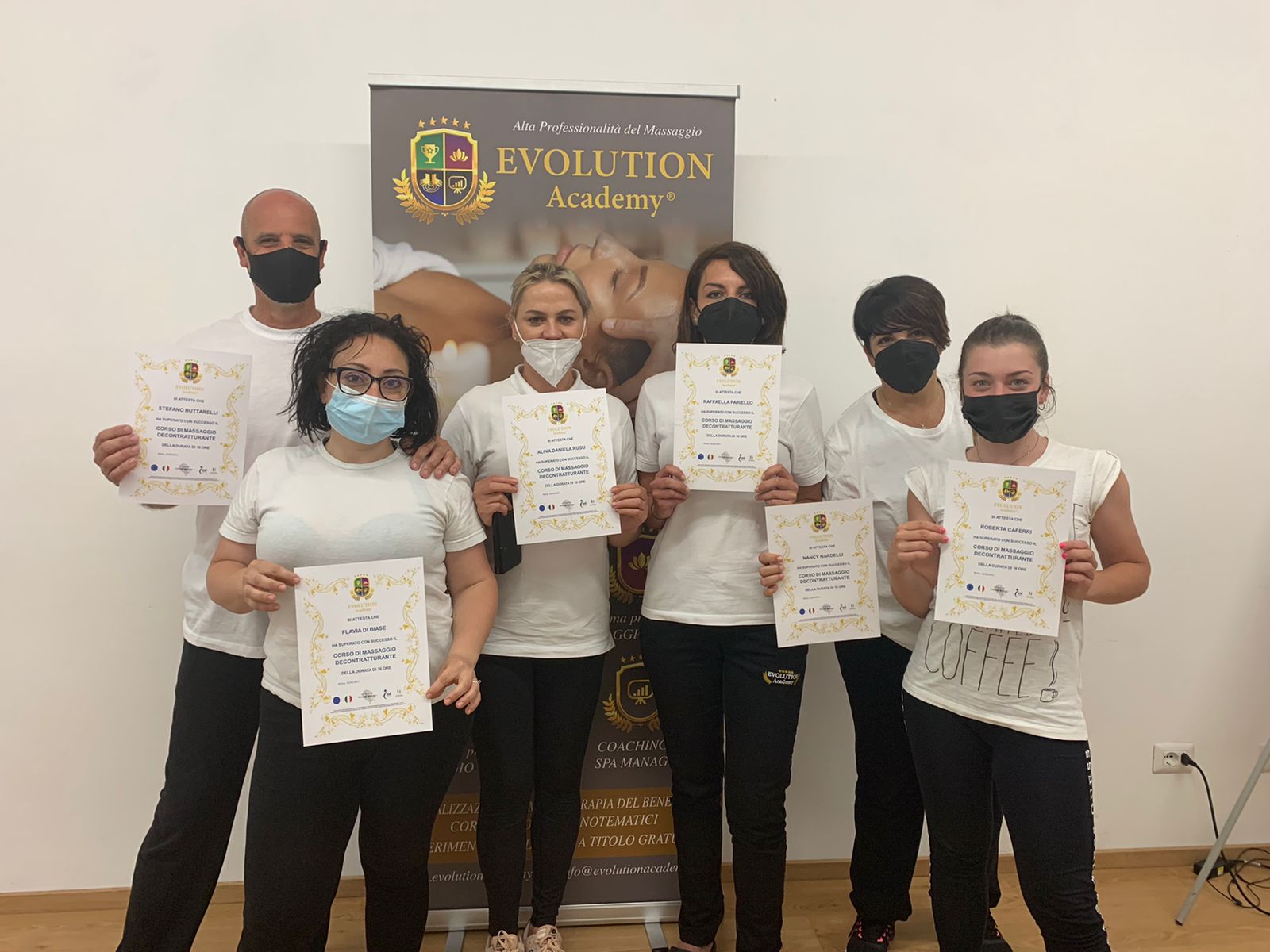 Qualifiche rilasciate al corso di massaggio cervicale a Matera