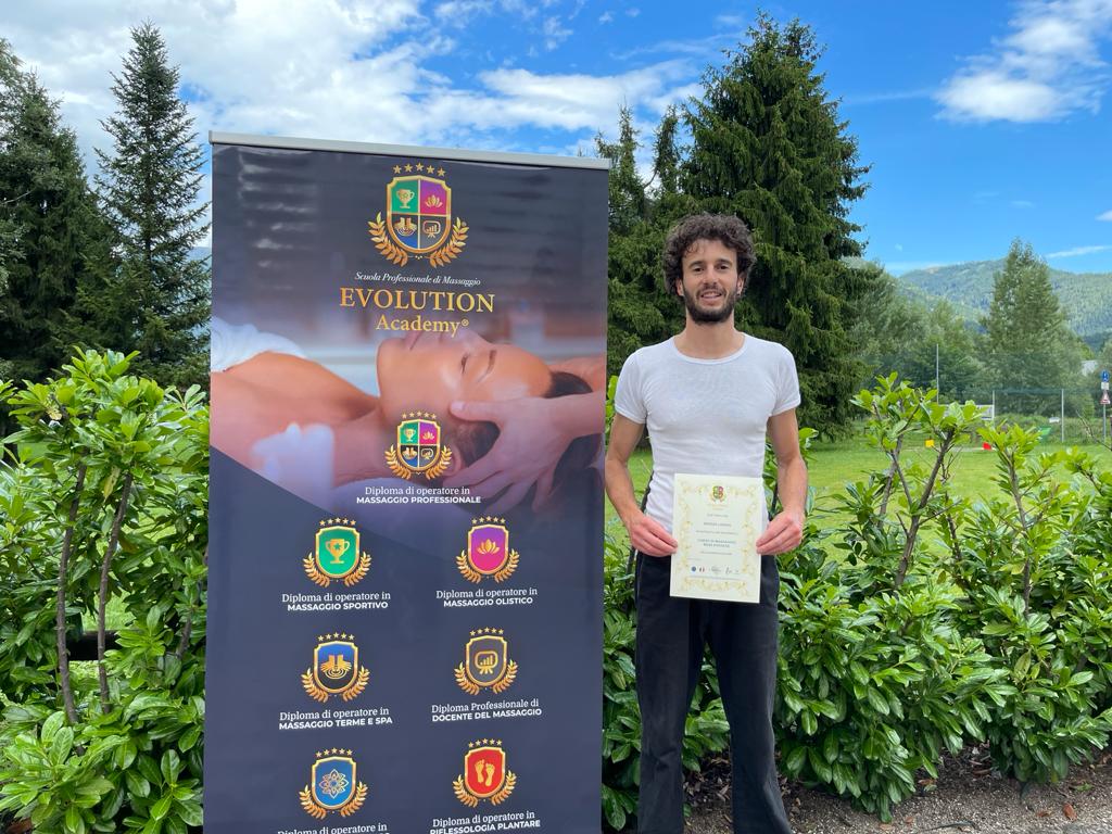 Certificazioni rilasciate al corso di massaggio sportivo a Sanremo