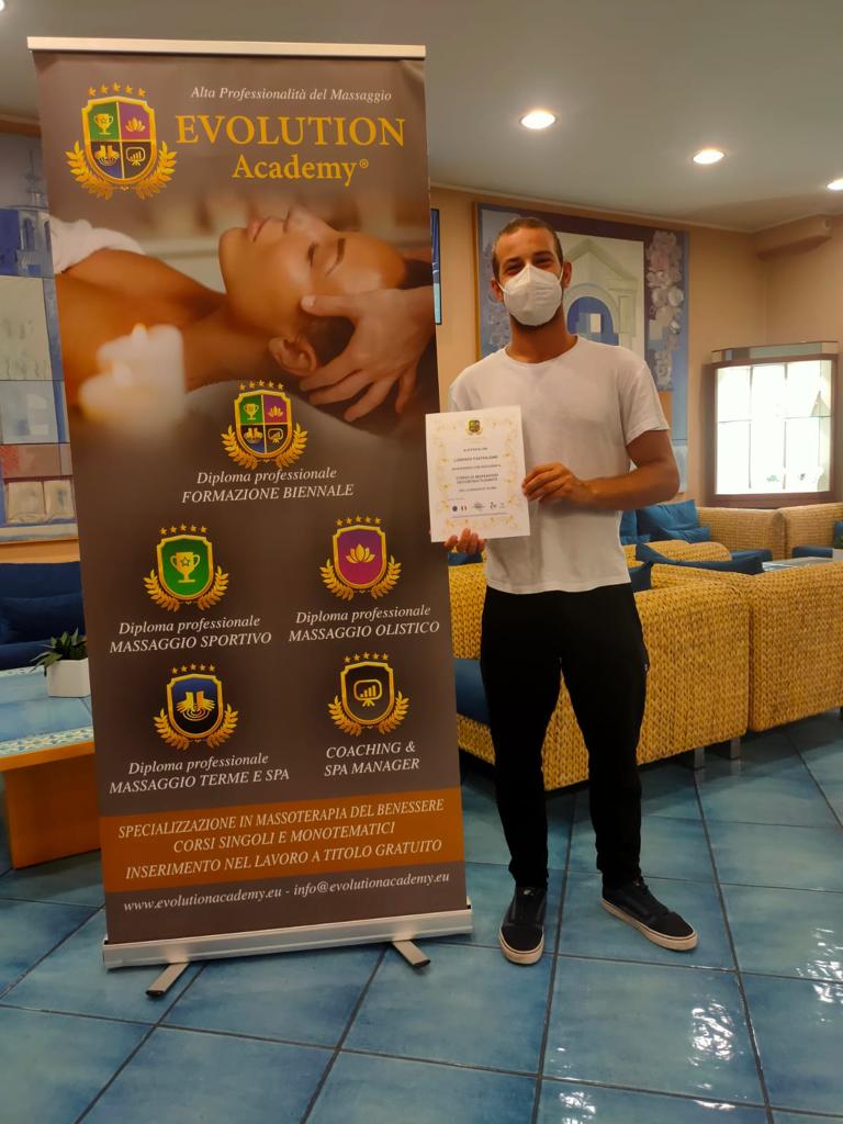 Certificazioni rilasciate al corso di massaggio californiano a Padova