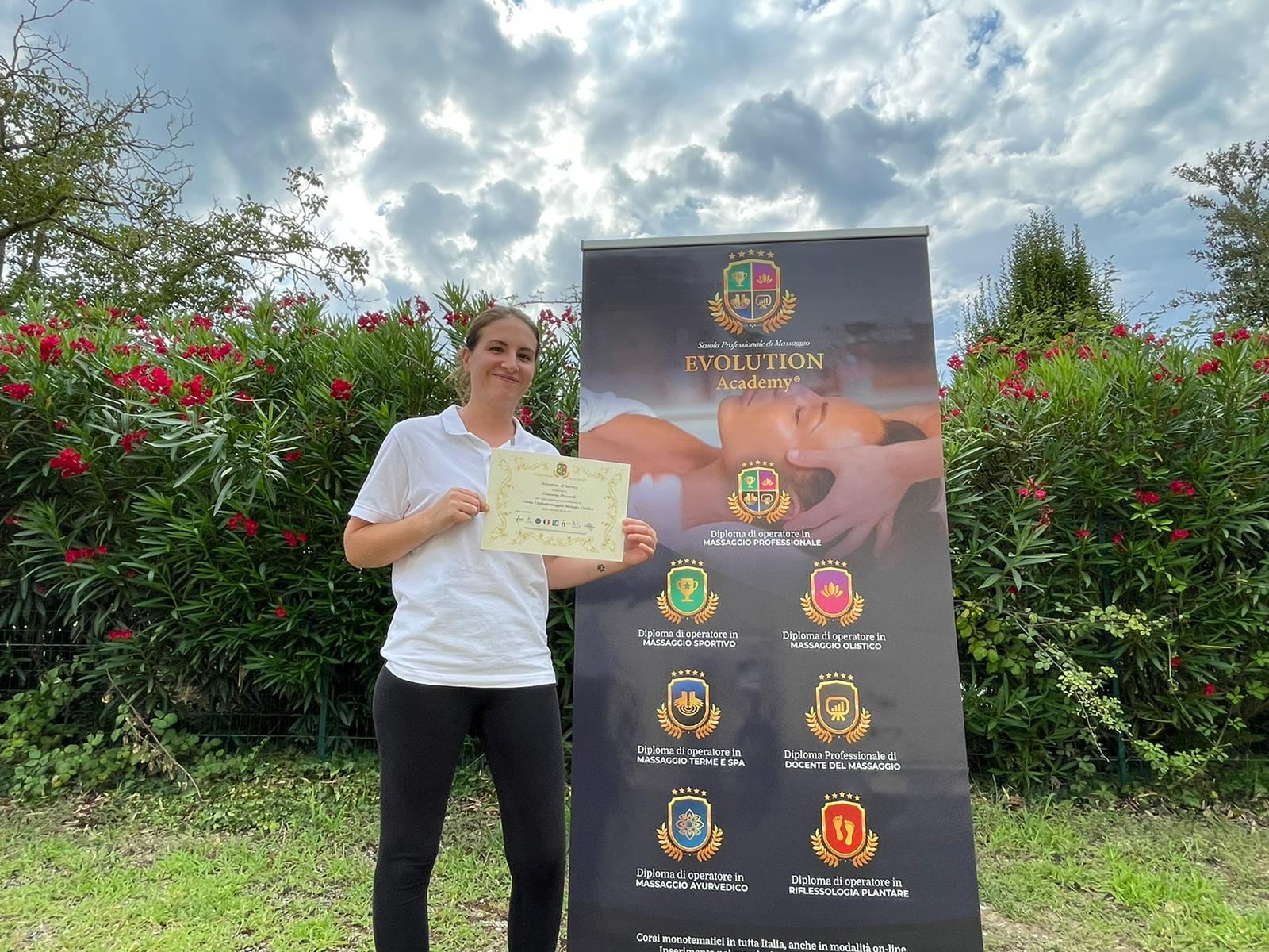 Certificazioni rilasciate al corso di massaggio sportivo