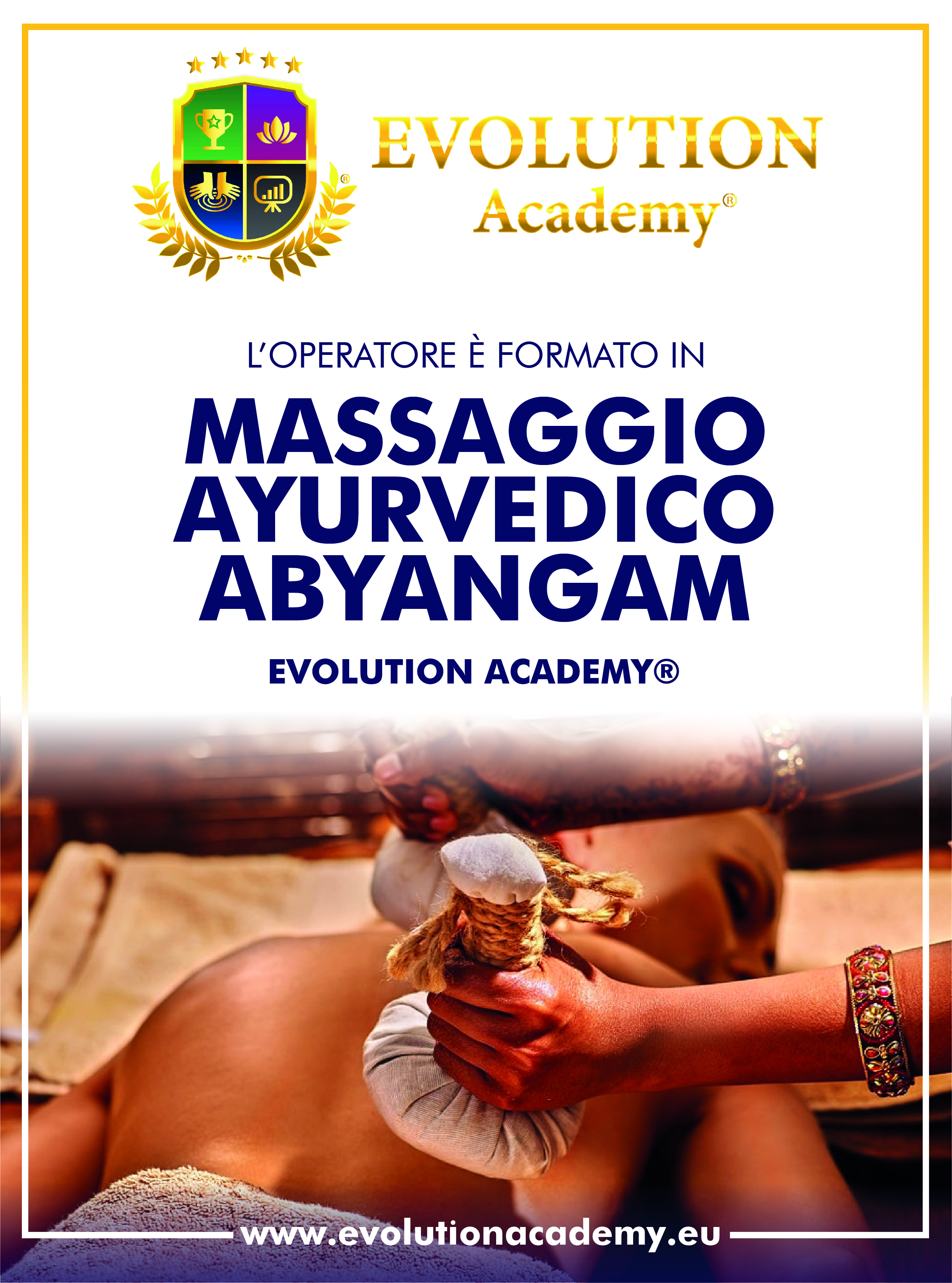  Diploma di massaggio Ayurvedico Cuneo