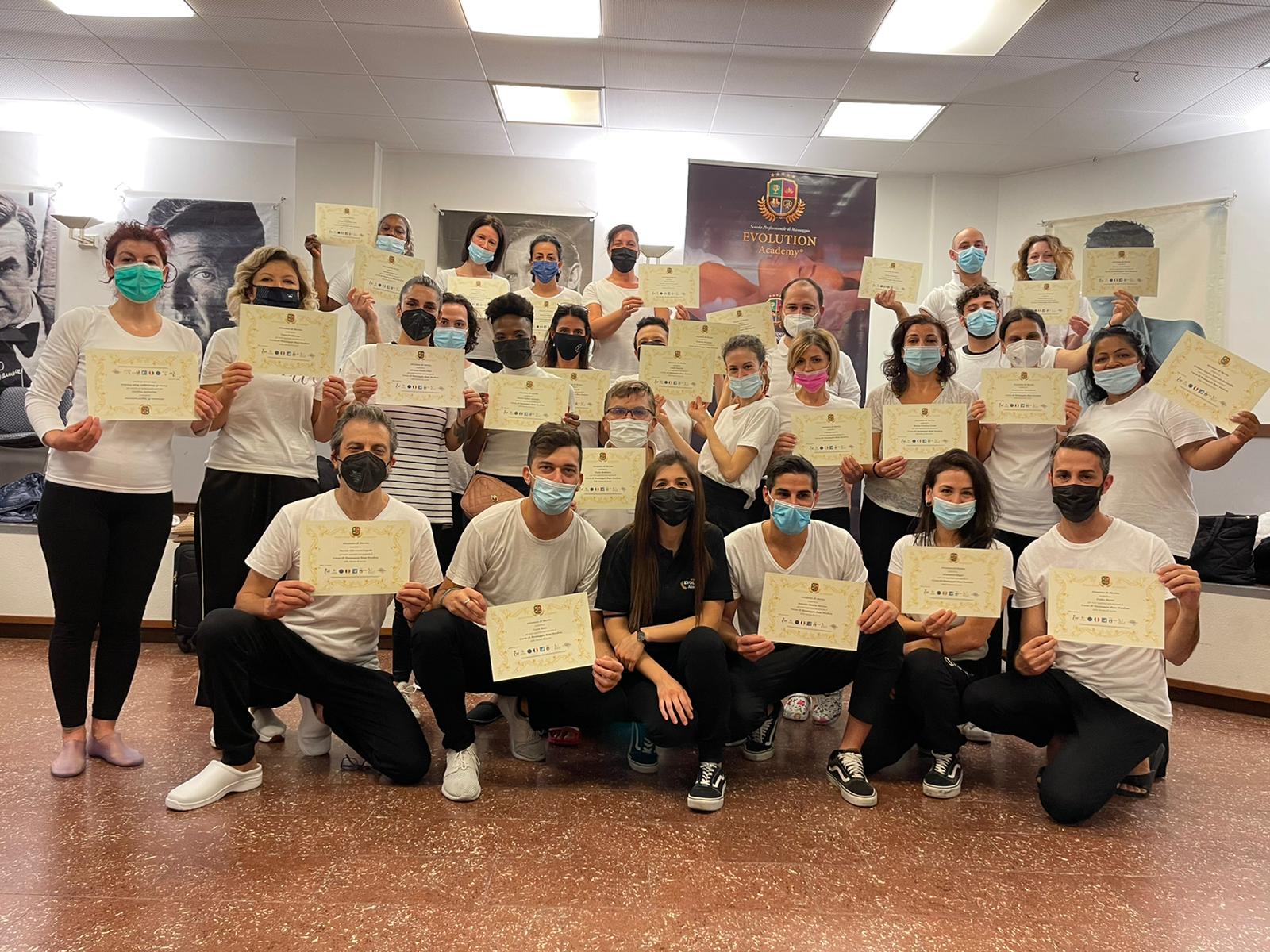 Allievi e certificazioni alla fien del corso