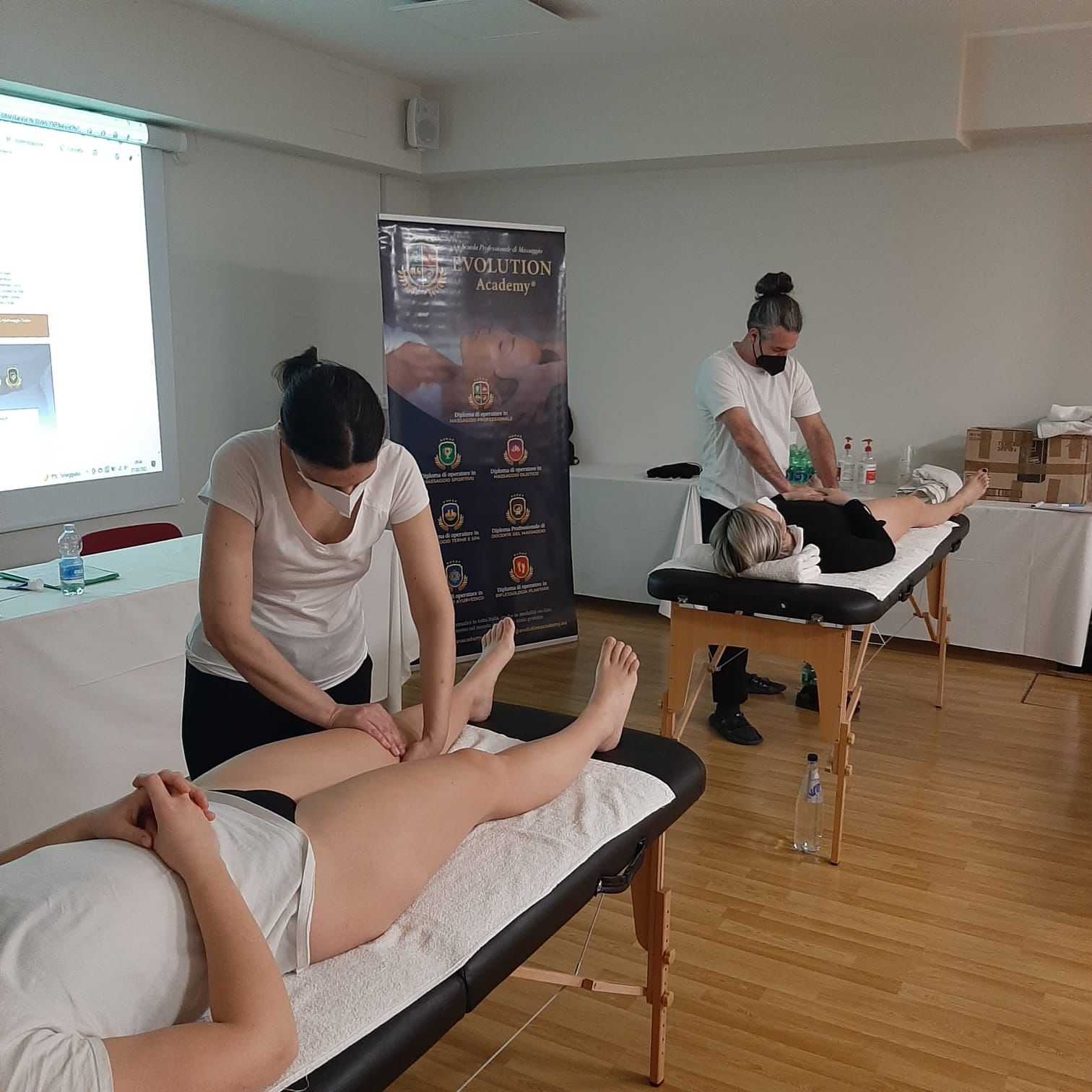 Corso di linfodrenaggio in aula