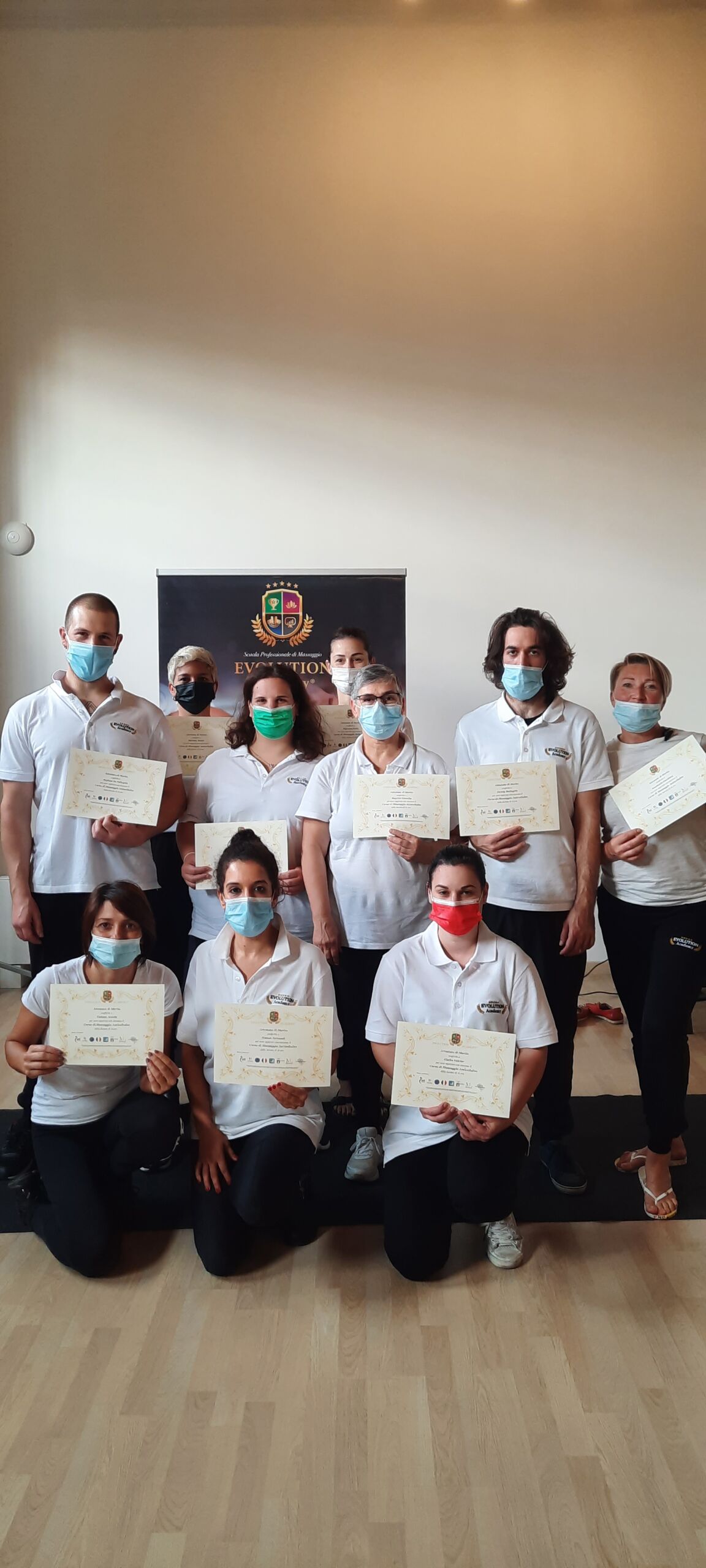 Allievi e certificazioni al corso di massaggio anticellulite