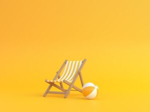 Vacanze estive: siediti, rilassati e goditele
