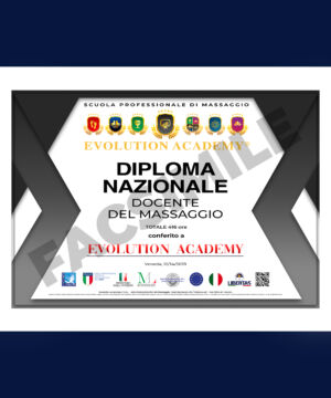 Diploma Professionale di Docente del Massaggio