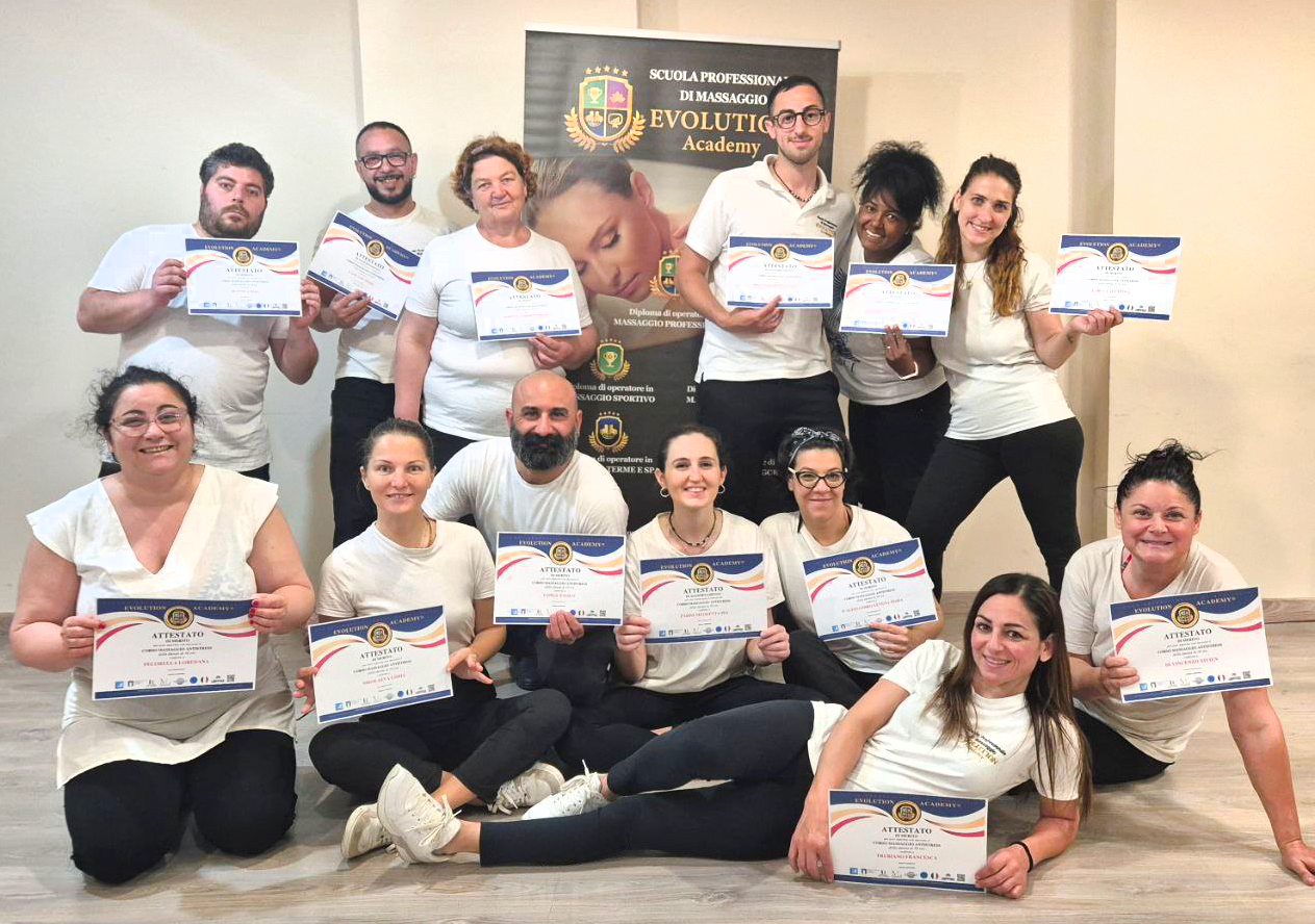 Corsi di massaggio a Trento - Attestati Evolution Academy